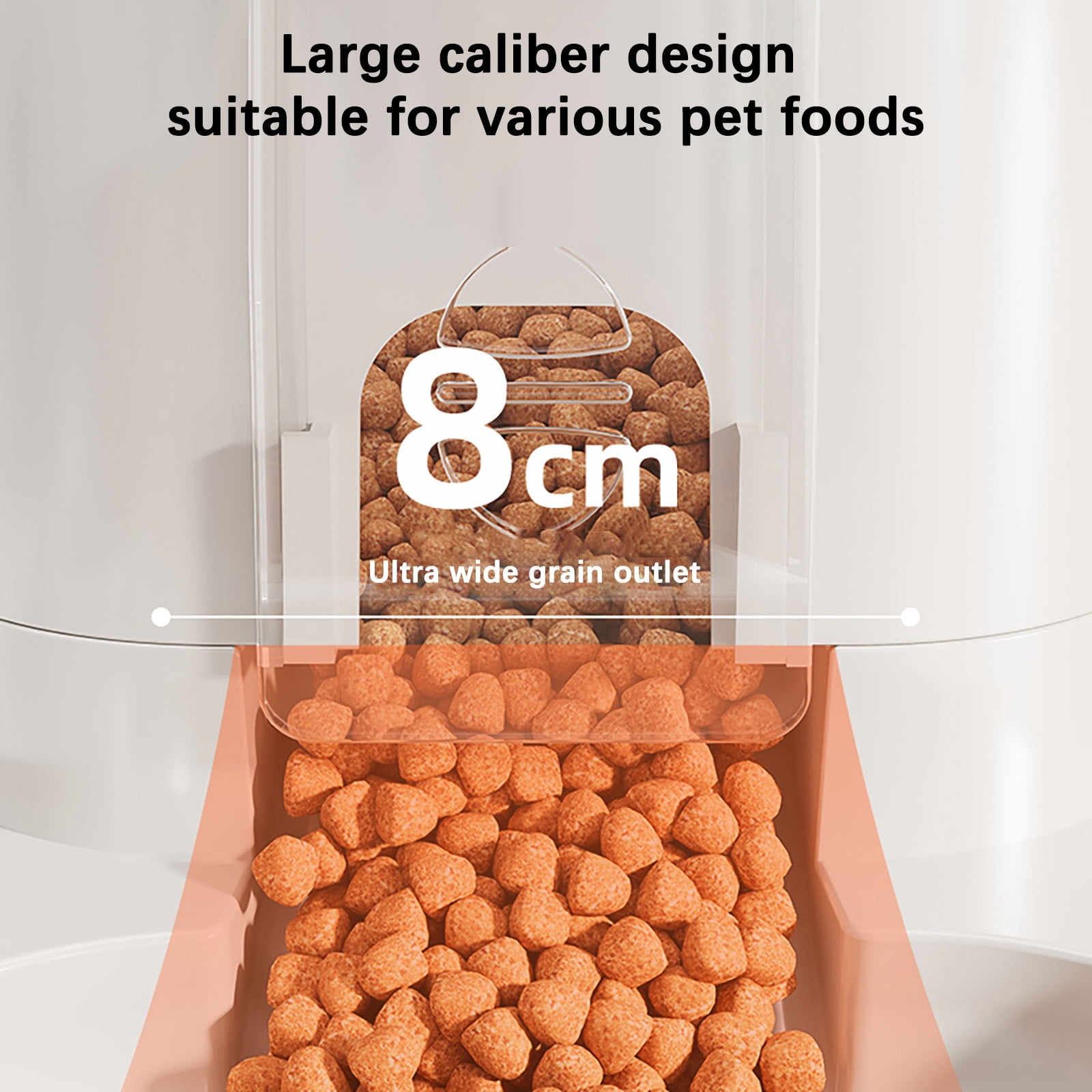 2 in 1 Automatic Pets Feeder, Cat Feeder and Water Dispenser, Pet Food Bowls, Pet Supplies for Small Medium Large Breed Cat, Purpose Large Capacity Dog Bowl Drinking Water