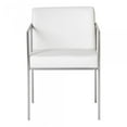 thumbnail image 1 of Moe's Fauteuil Capo en Blanc (Lot de 2), 1 of 3