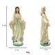 thumbnail image 1 of KAKOWELY Estatua de resina de la Virgen María, regalo para el Día de la Madre, decoración mexicana para el hogar, artesanía religiosa, figura de la Santísima María para adorno de escritorio, 1 of 4