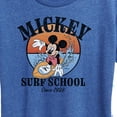 thumbnail image 3 of Mickey & Friends - Mickey Surf School - Women's Short Sleeve Graphic T-Shirt, 3 of 5
