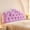 Purple, variant on Headboard Pillow, Wedge Pillow Headboard, Triangle Backrest for Headboard, Bed Pillow for Sitting Up Reading Working for Bed Dorm Sofa, 39"