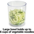 Hamilton Beach 3in1 Electric Vegetable Spiralizer for Veggie Noodles, Zoodle Maker & Slicer