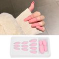 thumbnail image 1 of Consejos de Arte de Umas, Puntas de Unas Falsas de 24 piezas Cobertura completa de Clavos Esbeltos de Clavos de Unas Esmerilados para Niñas para Niñas para Fiestas, 1 of 7