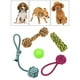 thumbnail image 3 of Mascota premium masticar cuerda nudo fuerte dentición juguetes pelota juguetes Estilo 7 Yuyangstore Nudo de cuerda de mascar, 3 of 8