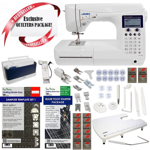 Juki HZL-F600 Exceed Series - Full Sized Computer Sewing Quilting Machine w/ Limited time Quilters Package!