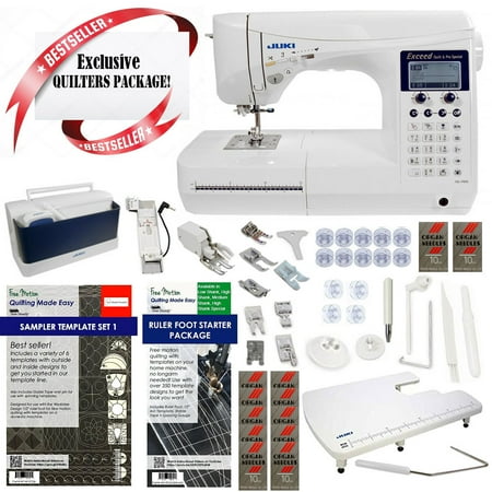 Juki HZL-F600 Exceed Series - Full Sized Computer Sewing Quilting Machine w/ Limited time Quilters Package!