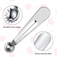 thumbnail image 7 of Yesbay 4 Pcs Fruit Pickers with Stainless Steel Sharp Teeth Strawberry Tomato Corer Tool Easy Stem Removal for Soft Fruits Vegetables Kitchen Gadget, 7 of 7