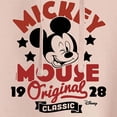 thumbnail image 3 of Disney - Mickey Mouse - Original & Classic Since 1928 - Juniors Cropped Pullover Hoodie, 3 of 5