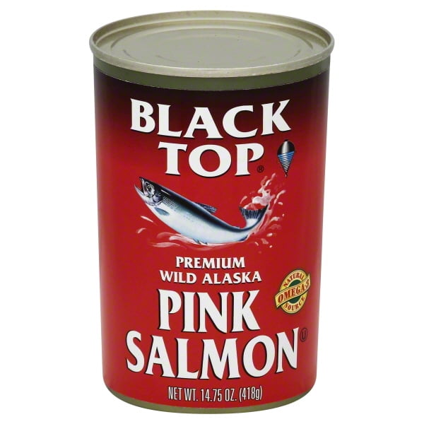 BLACK TOP Premium Wild Alaska Pink Salmon, 14.75 oz