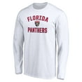 thumbnail image 2 of Men's White Florida Panthers Victory Arch Long Sleeve T-Shirt, 2 of 3