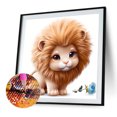 thumbnail image 2 of Diamond Painting 5D DIY Full Round Drill Animal Kit Arte Decoración del hogar (HQ091) FLhrweasw Nuevo, 2 of 9