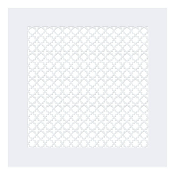 Uxcell Air Vent Cover Grille for 11.5"x11.5" Duct Opening, Acrylic Glass Wall Ceiling Hole Cover for Ventilation