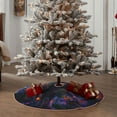 thumbnail image 4 of Sikiie Glowing Chameleon Fantasy Art Christmas Tree Skirt, Christmas Tree Decorations, Christmas Decor, Tree Mat Decoration(30-48IN)-30", 4 of 6