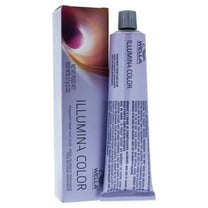 Illumina Color Permanent Creme Hair Color - 5 81 Light Brown-Pearl Ash by Wella for Unisex - 2 oz Ha