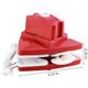 thumbnail image 5 of Limpiador de ventanas de doble cara, herramientas de limpieza magnéticas, cepillo de lavado deslizante magnético ajustable de 5 velocidades, color rojo, 5 of 5