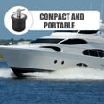 thumbnail image 3 of ELAYARD Scupper Plugs For Kayak In Stainless Steel Black For Outdoor Adventure 1Pack, 3 of 7
