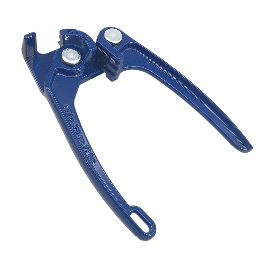 Heavy Duty Tube Pipe Bender Fuel Brake Line Bending Tool Aluminium Body