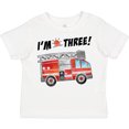 thumbnail image 3 of Inktastic I'm 3 Fire Truck 3rd Birthday Boys or Girls Toddler T-Shirt, 3 of 5