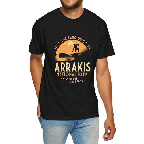 Surfing Pattern Print T-shirt, Men's Casual Comfy Tee For Summer, Men's Short Sleeve Top For Daily Activity