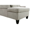 thumbnail image 5 of Pon Living Furniture 97"w L Shaped Sectional Sofa SET, Right Hand Facing - Grey, 5 of 9