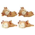 thumbnail image 1 of Preciosas figuras de cervatillo: juego de 4 adorables decoraciones de animales 2x Estilo04 y 2x Estilo06, 1 of 9