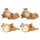 thumbnail image 1 of Adorables figuras de cervatillo - Juego de 4 encantadoras decoraciones de vida silvestre 2x Estilo04 y 2x Estilo06, 1 of 9