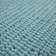 thumbnail image 5 of Mohawk Home Homespun Plush Fade/Stain Resistant Non-Slip Machine Washable Bath Rug, Glacier, 2' x 5', 5 of 6