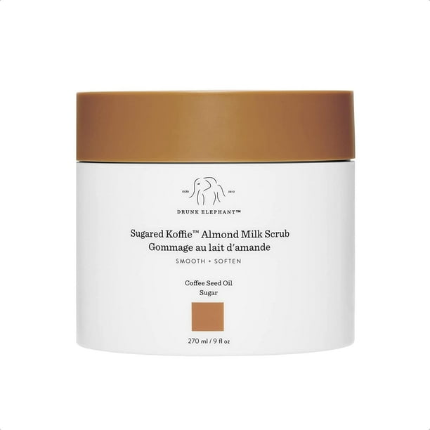 DRUNK ELEPHANT Sugared Koffie Almond Milk Body Scrub (exfoliante corporal) - 270 ml