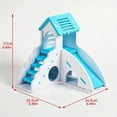 thumbnail image 3 of Assembled Hamster Slide Toy Guinea Pig Golden Bear Breathable Hamster House Nest Chinchillas Hamster Accessories, 3 of 9