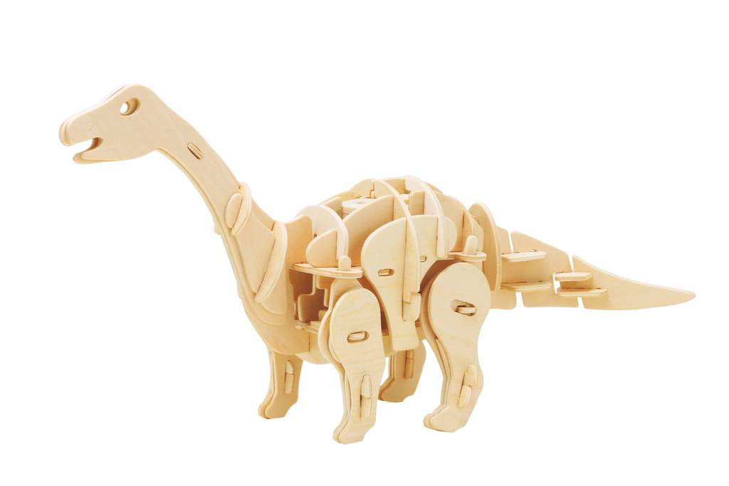 ROBOTIME DIY Dinosaur Model Building Kits Sound Control STEM Toy for Kids Boy 