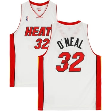 Shaquille O'Neal Miami Heat Autographed White 2005-06 Mitchell and Ness Swingman Jersey - Fanatics Authentic Certified