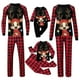 thumbnail image 4 of Conjunto de pijamas a juego para familia de Navidad, lindos ciervos, trajes de Año Nuevo para adultos, niños y bebés, ropa de fiesta familiar a cuadros de Navidad 2023, 4 of 4