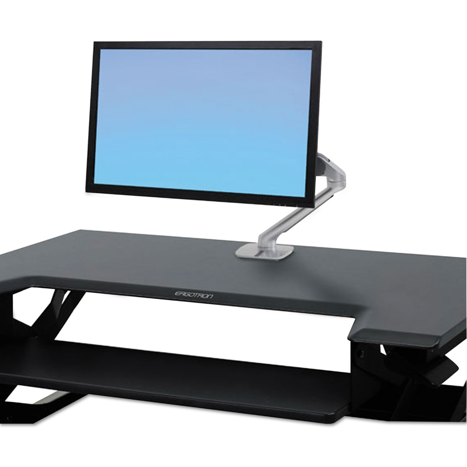 Ergotron WorkFit-TL Adjustable Sit to Stand Standing Desk Workstation Converter - image 5 of 6