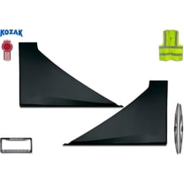 Kozak Side Fairing Panels - Partial Skin Set Compatible with T680 Next Gen 2022  Truck
