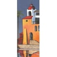 thumbnail image 2 of Brent, Paul 8x14 Black Ornate Wood Framed with Double Matting Museum Art Print Titled - Casita II, 2 of 4