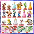 thumbnail image 2 of Figuras de acción de Super Mario Bros Anime Amiibo Figura Daisy Yoshi Tanooki Mario Pvc Decoración de escritorio Adorno Regalo para niños Juguete 8cm, 2 of 5