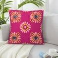 thumbnail image 6 of ZICANCN Moroccan Traditional Design Decorative Throw Pillow Covers, Bed Couch Sofa Decorative Knit Pillow Covers for Living Room Farmhouse, 22"x22", 6 of 8