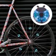 thumbnail image 2 of Shisuyan Bike Spoke Light Blue Plastic 1Pcs 1.2x1.2x0.4in, 2 of 8