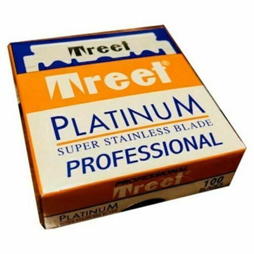 5000 Treet Platinum Professional single edge Half razor blades+2free Metal Razor