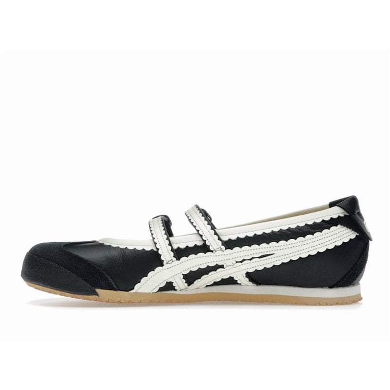 Onitsuka Tiger Mexico 66 TGRSブラック/ クリーム ASICS Women's Onitsuka Tiger Mexico 66 TGRS Black Cream Shoes