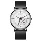thumbnail image 1 of Reloj de cuarzo con hebilla de alfiler para hombre con correa de malla Indicador de color Escala colorida Wmkox8yii gfajkfgbkjabf264, 1 of 1