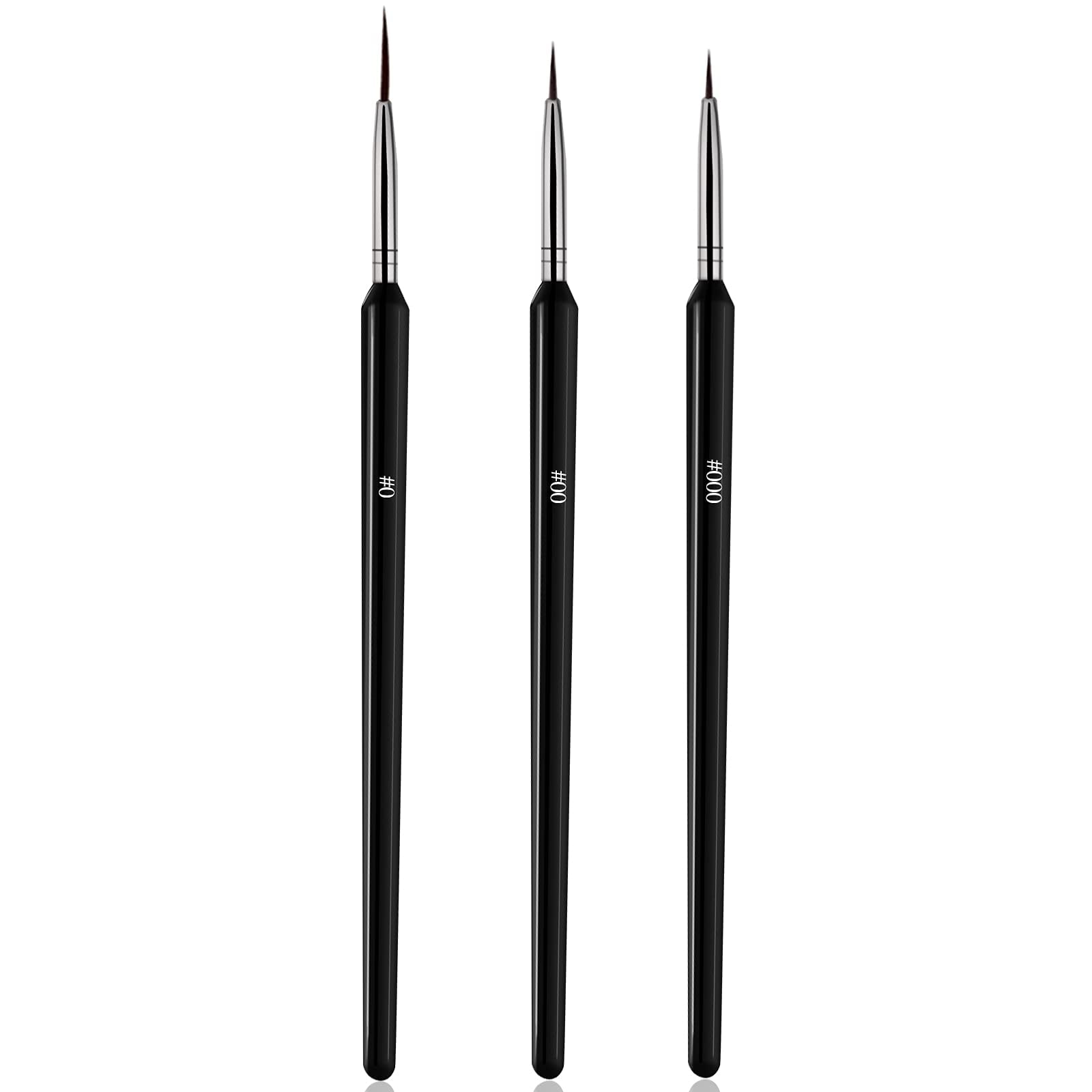 Ealicere Nail Art Drawing Painting Pen Brush Painting Tool,Striping Nail Art Brushes for Long