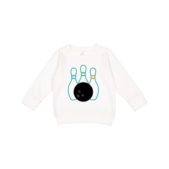 Inktastic Bowling Team Bowler Toddler Sweatshirt