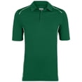 thumbnail image 3 of Augusta 3XL Winning Streak Polo Dark Green/White 5091, 3 of 5