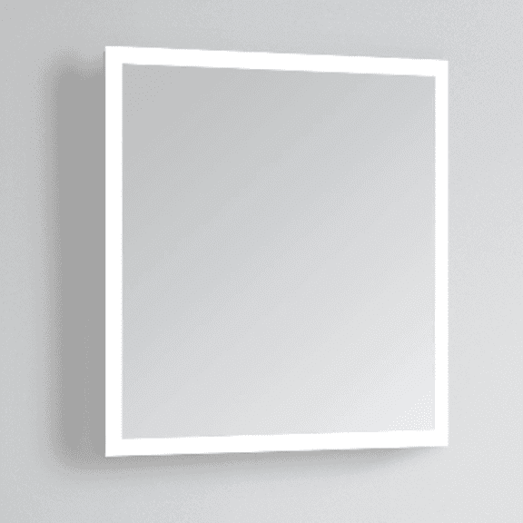 Modern Mirrors Linea Lighted Bathroom Vanity Mirror with Daylight LED Lighting and Dimmer Options