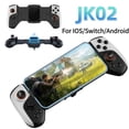 thumbnail image 2 of JK02 Telescopic Gamepad Controller Type-C Cooling Semiconductor Radiator for IOS/Switch/Android Mobile Phone Gaming Joystick (JK03 Black and White), 2 of 7