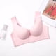 thumbnail image 3 of Sujetador deportivo sin costuras para mujer, ropa interior inalámbrica de copa completa, sujetador a prueba de golpes para fitness, chaleco, ropa interior para niña M Monstrate AP001714-02, 3 of 7