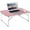 Pink, variant on Foldable Laptop and Bed Table with Storage, Portable Mini Lap Desk for Legs, Ideal for Study, Reading, Picnic, Breakfast,and More (Pink)
