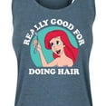 thumbnail image 3 of Disney Princess - Ariel Good For Doing Hair - Women's Racerback Tank Top, 3 of 5