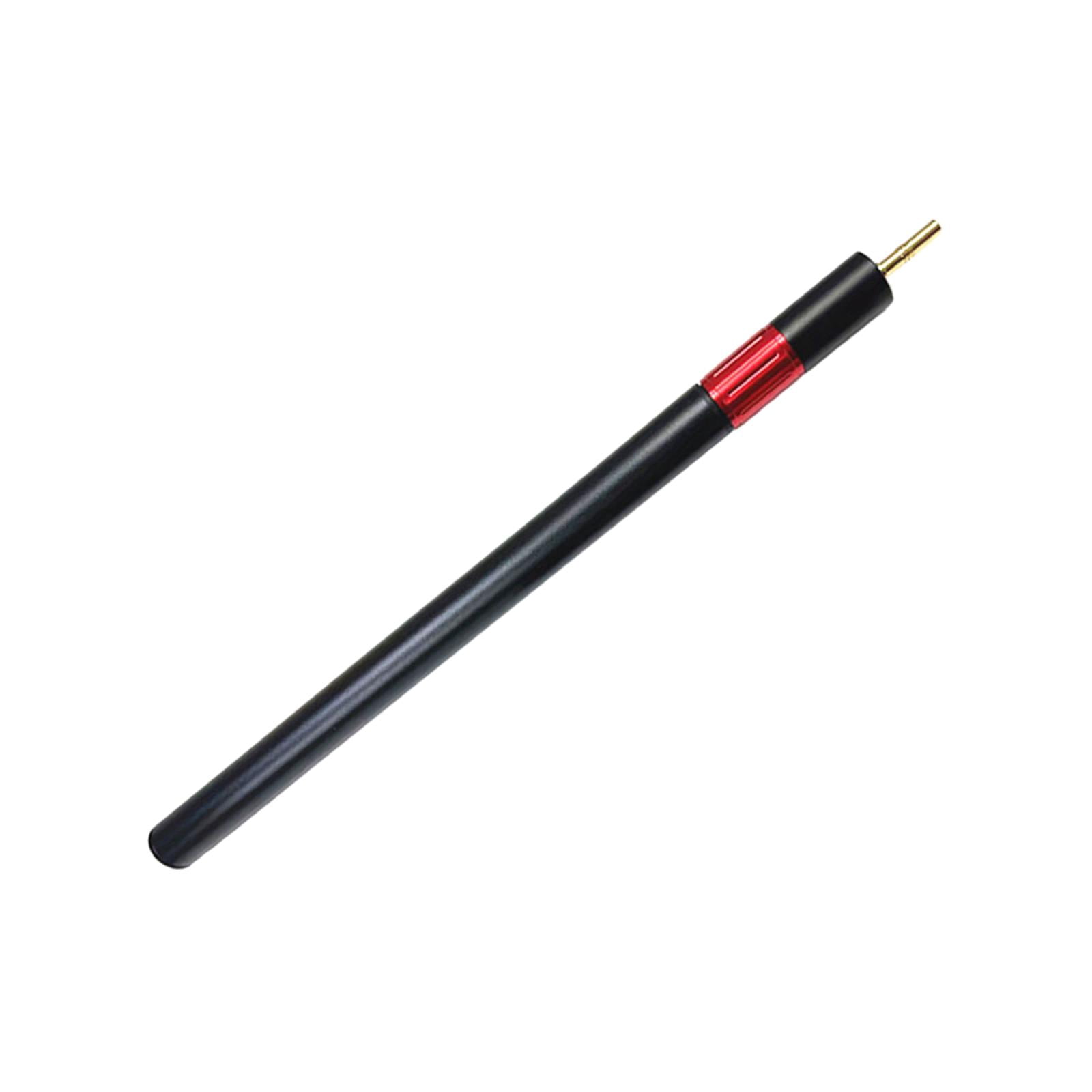 Billiards Cue Extension Compact Aluminum Alloy Telescopic Pool Cue Extender 18inch
